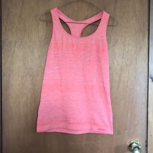 Patagonia pink racer back tank top